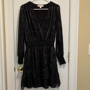 short long sleeve casual night out dress